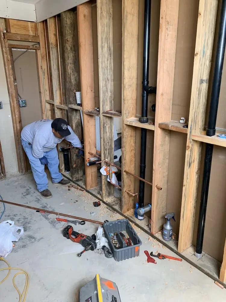 Commercial rough-in plumbing for Trenchless Sewer Repair in Pine Log